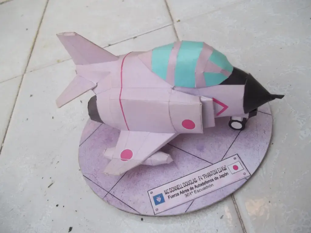maquetas-armadas.com F-4 Phantom -<br />Fuerza Aérea de Japón<br />Versión Egg Plane Deformed