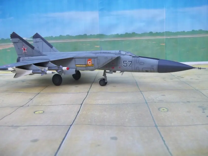 post mig 25 foxbat maquetas armadas