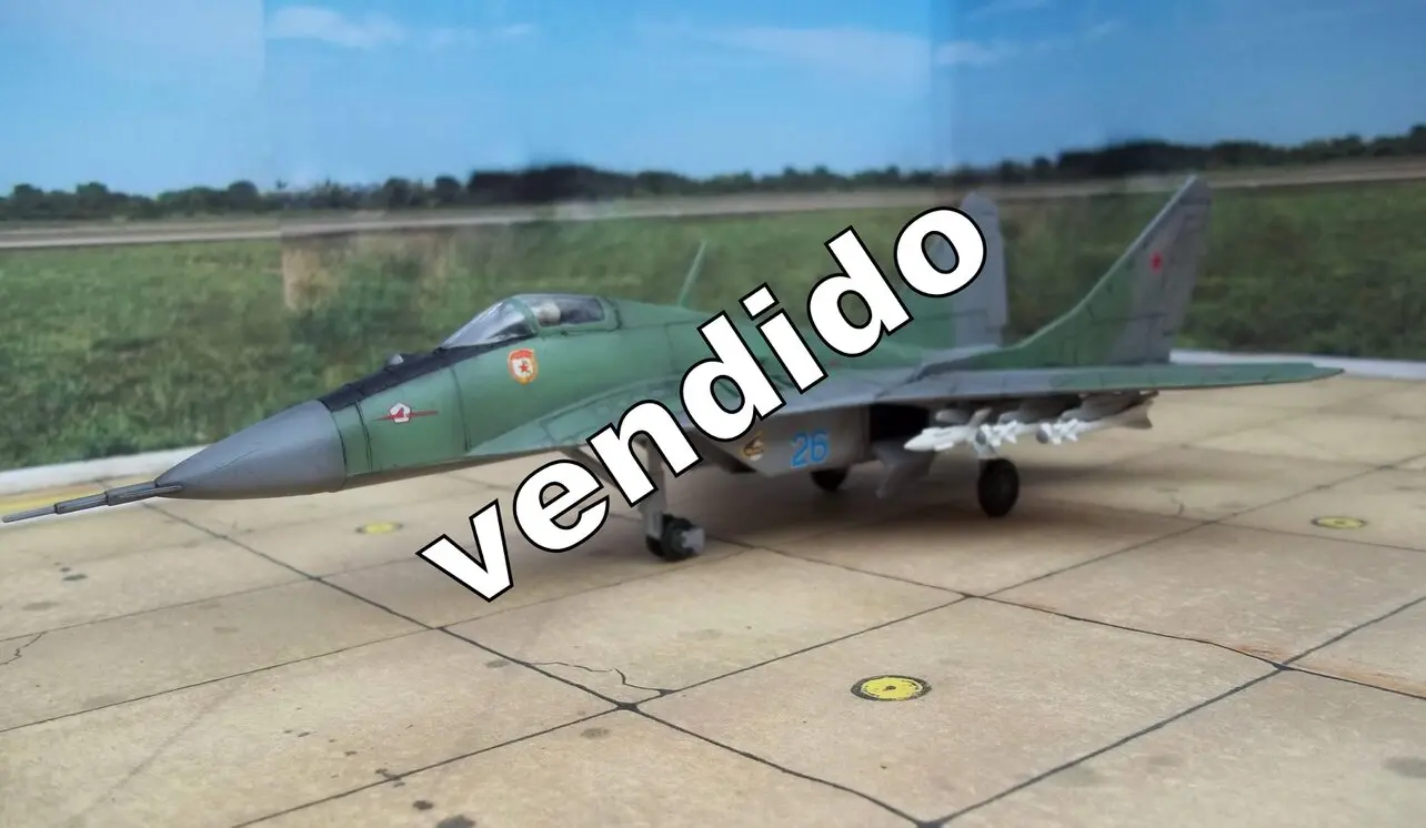 MIG 29 G Fulcrum maquetas-armadas.com 