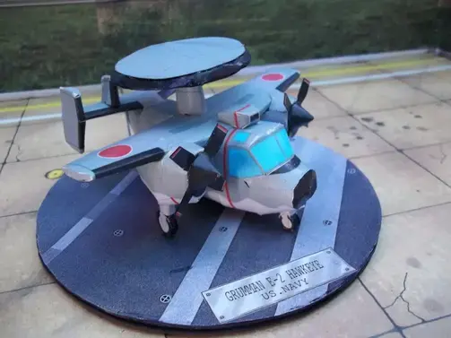 e2 hawkeye maquetas armadas