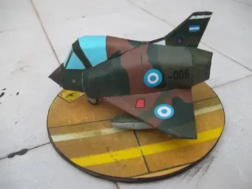 mirage III fuerza aerea argentina maqueta maquetas armadas aviones fuerza aerea argentina