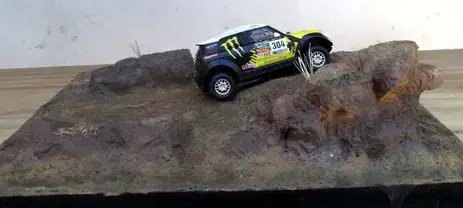 MINI ALL4 RACING (2014) maquetas-armadas.com