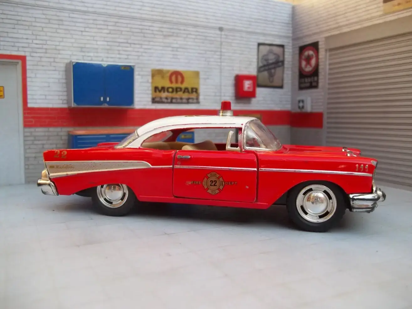 CHEVROLET BEL AIR 1957  maquetas-armadas.com